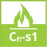 Flame retardant , does not maintain the flame (Cfl-s1 certificate)