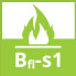 Flame retardant , does not maintain the flames (Bfl-s1 certificate)