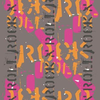Ταπετσαρία Τοίχου Γράμματα Rock, PS International Wallpapers, Studio360 03848-11