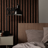 All Around Deco Wood Wall Panel Linerio S-Line Mocca