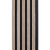 All Around Deco Wood Wall Panel Wall Line Grey/Black