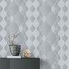 Wallpaper with Stripes - Waves, Erismann