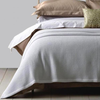 Cotton Pique Blanket 230x265 White