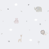 Kids Wallpaper Animals, All Around Deco Lullaby - Studio360 LU2-222