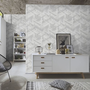 Wallpaper with Geometric Patterns, Erismann