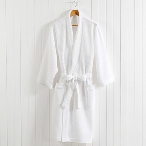 Cotton Pique Bathrobe