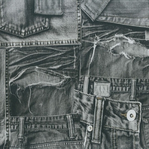 Wallpaper Denim- Blue Jeans, All Around Deco, Studio360 20301