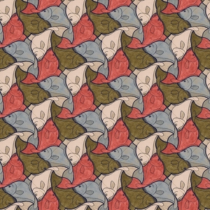 J&V MCEscher Non Woven Wallpaper