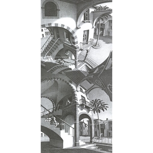J&V M.C.Escher Non Woven Φωτοταπετσαρία