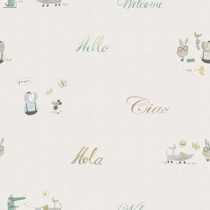 Wallpaper All Around Deco Oh Lala