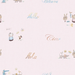 Wallpaper All Around Deco Oh Lala