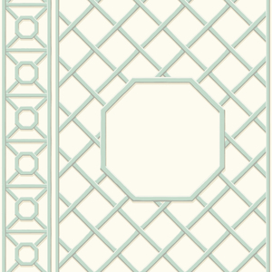 Ταπετσαρία Τοίχου Γεωμετρικά Σχήματα, Rasch Textil Waverly Garden Party - Studio360 GP5942