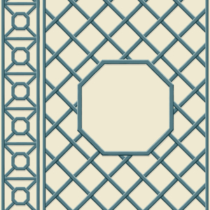 Ταπετσαρία Τοίχου Γεωμετρικά Σχήματα, Rasch Textil Waverly Garden Party - Studio360 GP5943