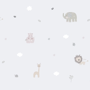 Kids Wallpaper Animals, All Around Deco Lullaby - Studio360 LU2-222