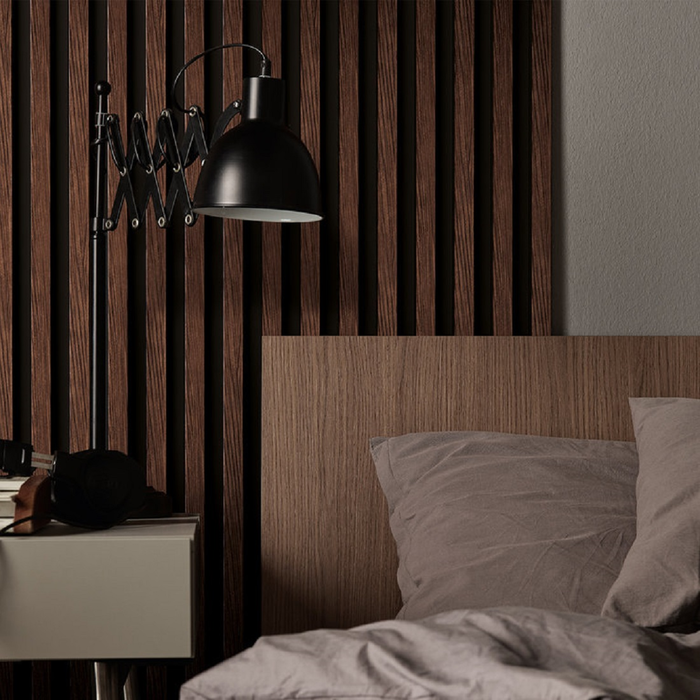 All Around Deco Wood Wall Panel Linerio M-Line Mocca