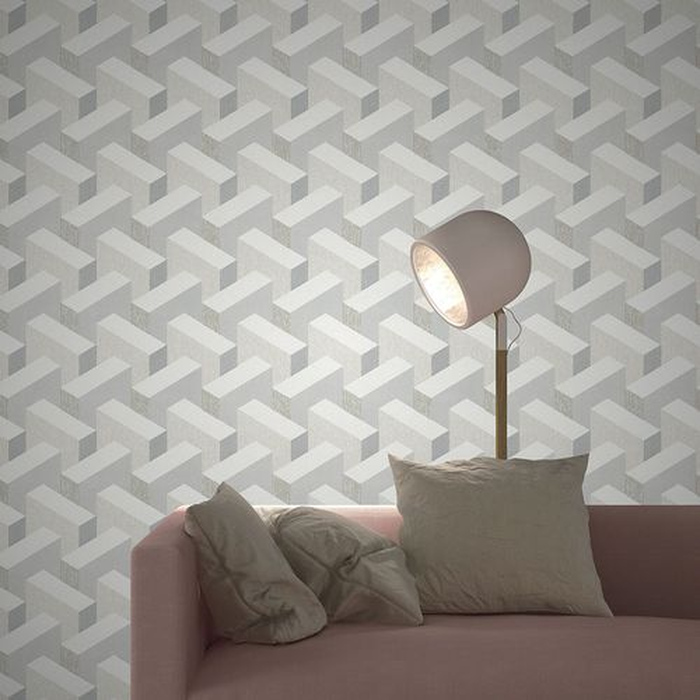 Wallpaper with Geometric Patterns, Erismann