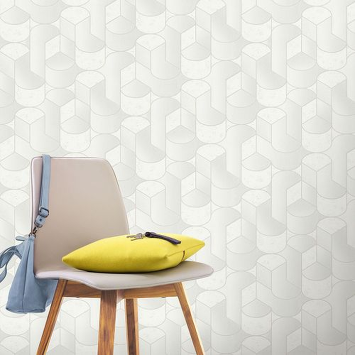 Wallpaper with Geometric Patterns, Erismann