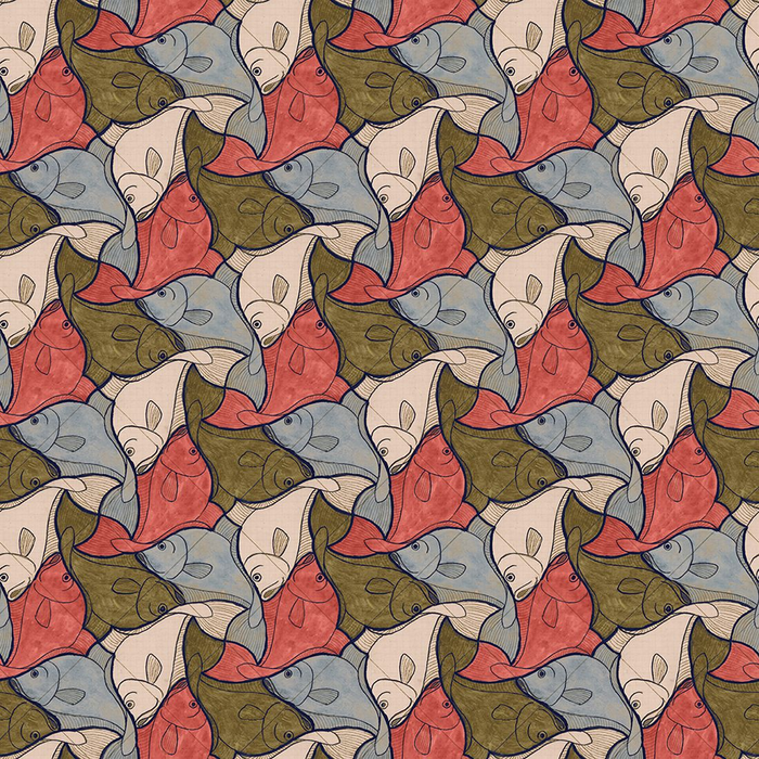 J&V MCEscher Non Woven Wallpaper