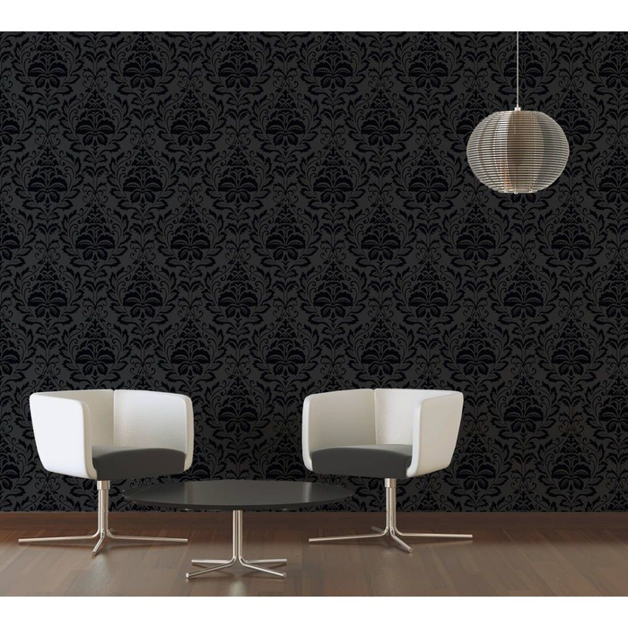 Wallpaper Baroque, AS Creation- Black & White 4, Studio360 255426