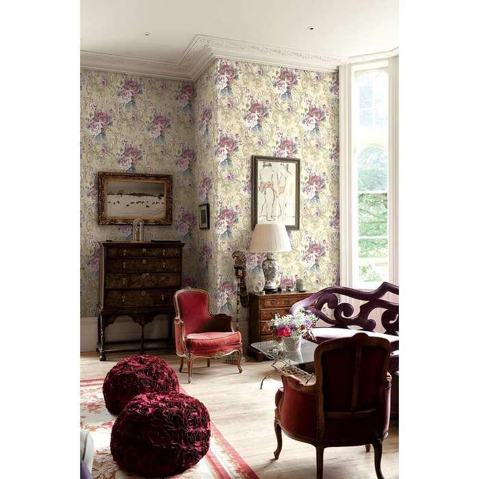 Luxurious Decor Whitehall Wallpaper