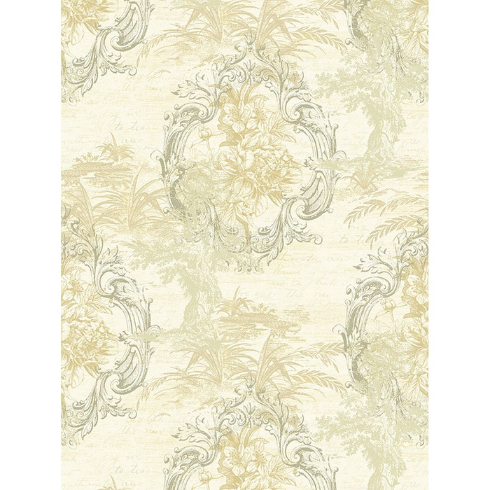 Luxurious Decor Whitehall Wallpaper