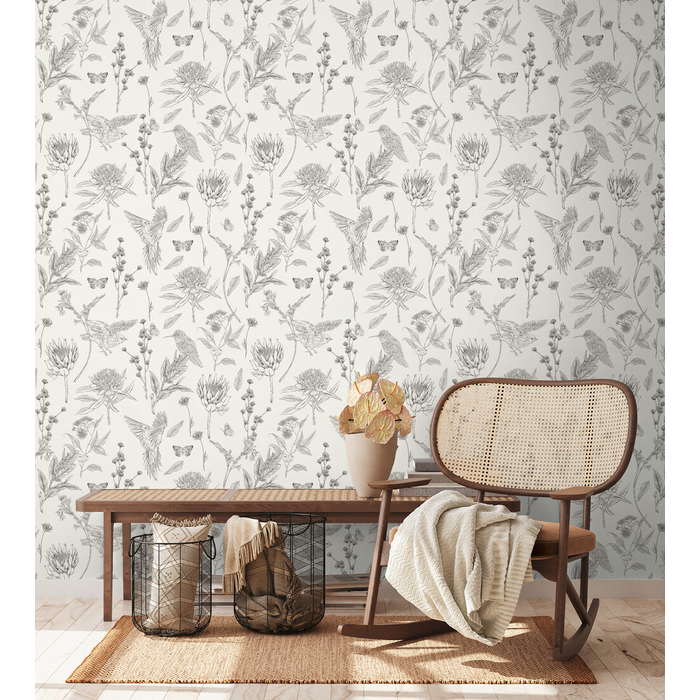 AS Creation Drawn Into Nature Wallpaper