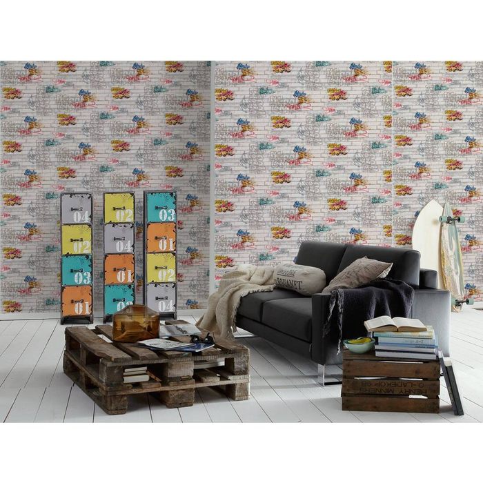 Wallpaper Bricks, AS Creation Boys & Girls 6 - Studio360 BG935611