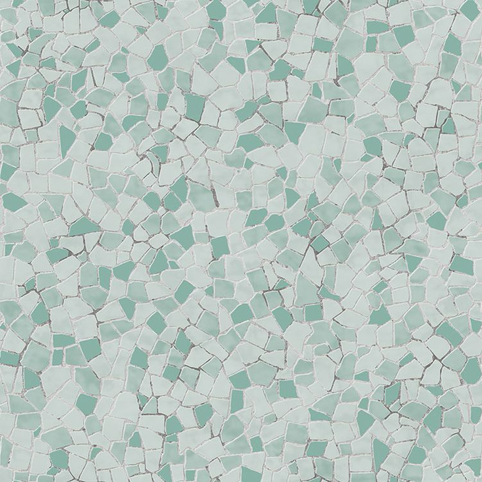 Wallpaper Mosaic, All Around Deco Caribbean - Studio360 - CR1-3501