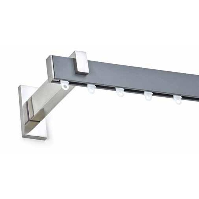 Satin Nickel Stainless Steel Metal Rail