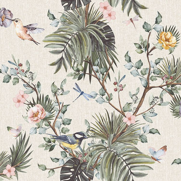 Wallpaper Nature Birds, All Around Deco Caribbean, Studio360 CR2-0501