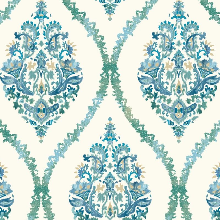 Wallpaper Baroque, Rasch Textil Waverly Garden Party - Studio360 GP5926