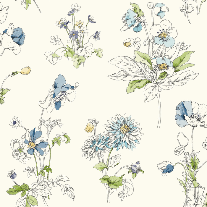 Wallpaper ������, Rasch Textil Waverly Garden Party - Studio360 GP5948