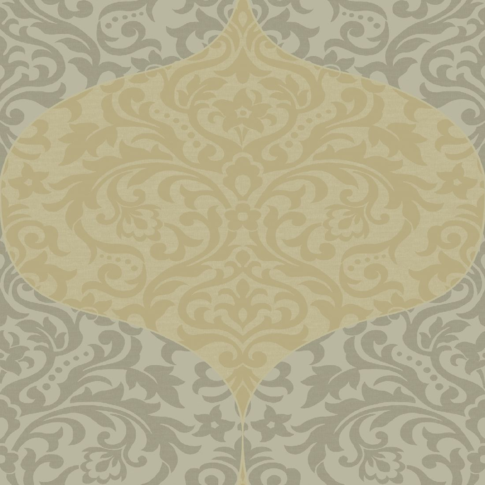 Luxurious Decor Providence Non Woven, Vinyl Wallpaper