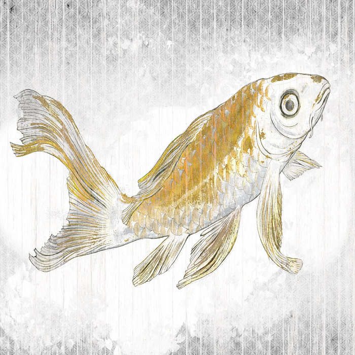 PhotoWallpaper Komar Golden Koi 4.00 X 2.80 Metallic