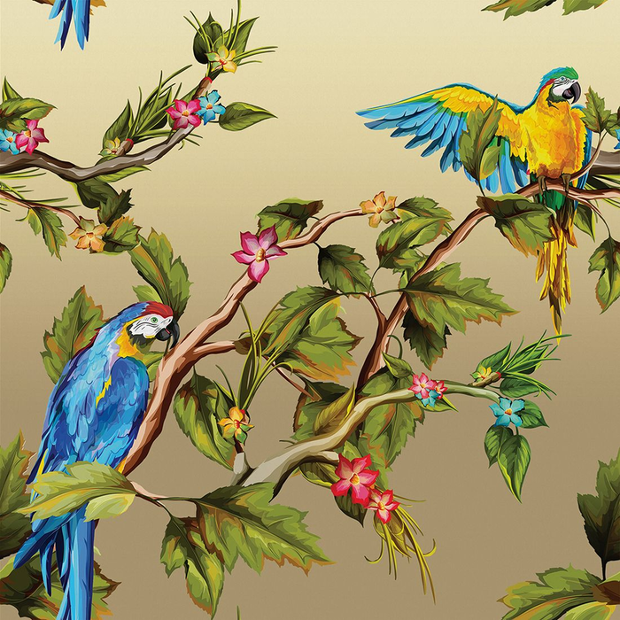 YoYo Designs Tropical Screens Non Woven Digital Print