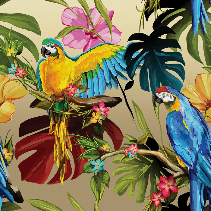 YoYo Designs Tropical Screens Non Woven Digital Print